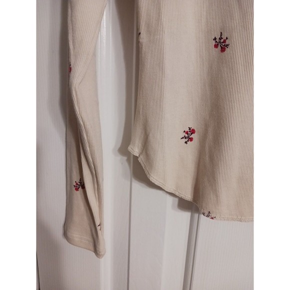 NWT Women's Old Navy Fitted Long Sleeve Rib Knit Tee Size 2X (20-22) Dits Floral - Picture 8 of 10